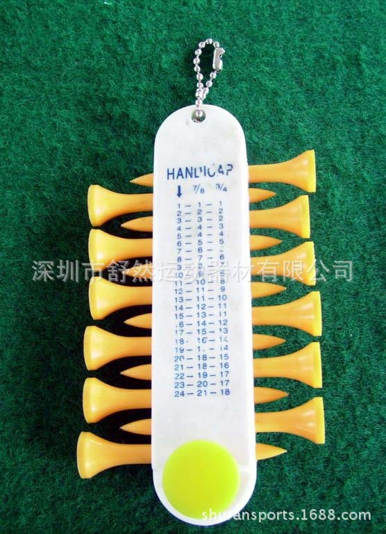Golf Tees Holder with Chain