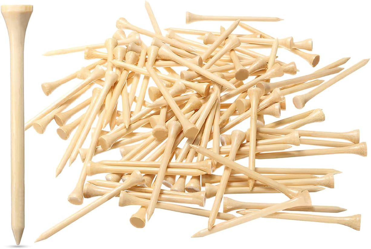 Golf Tees Professional Natural Wood Golf Tees