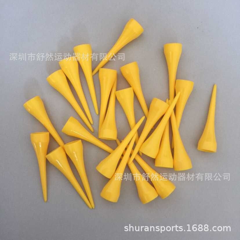 Yellow Golf Ball Tees