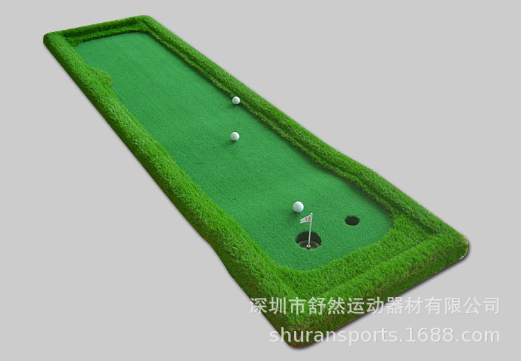 Golf Practice Putter Mat with Slope